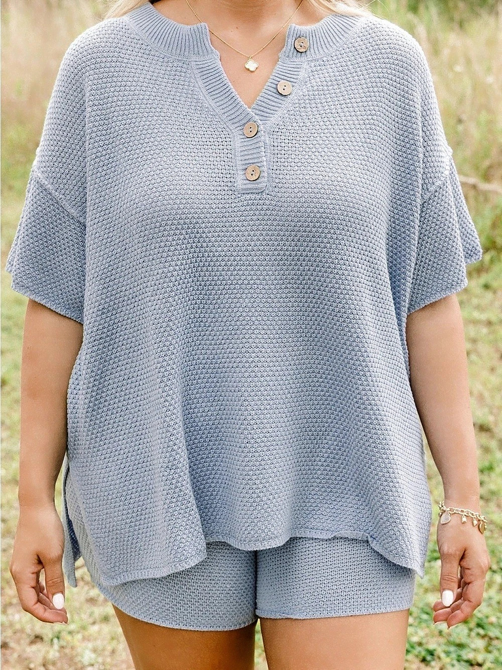 Chic Soul Off In Paradise Sweat Set - Picture 2 of 3